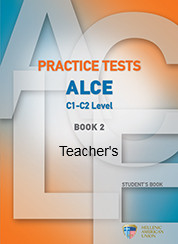 Practice Tests for the ALCE Exam(C1-C2) Book 2 - Teacher's Book+CD (Βιβλίο Καθηγητή με 6 CDs) της Hellenic American Union