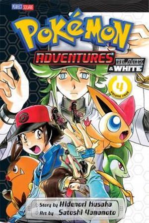 Publisher Viz Media - Pokemon Adventures Black and White(Vol.4) - Hidenori Kusaka, Satoshi Yamamoto