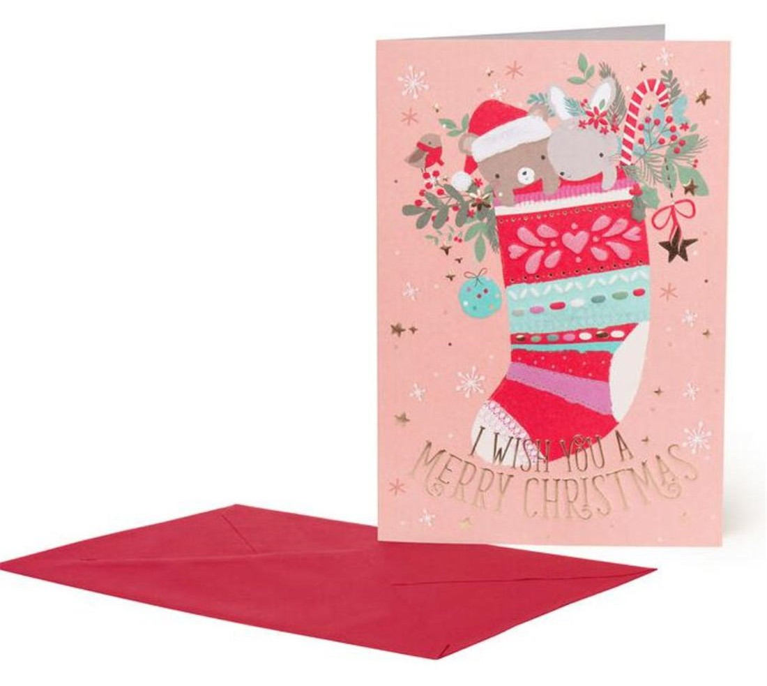 Legami Milano Ευχετήρια Κάρτα (Greeting Cards) ''Christmas Sock''
