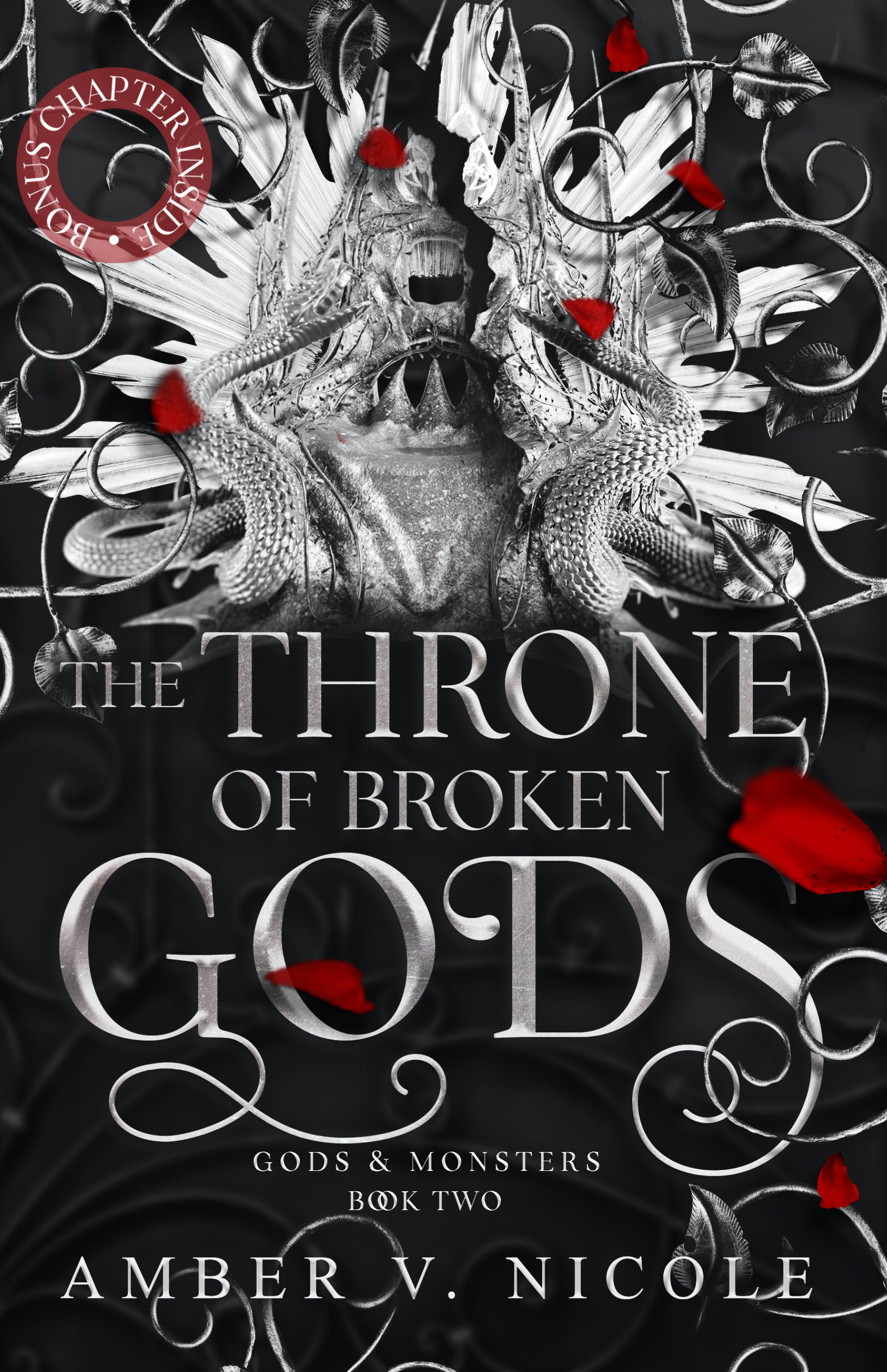 Publisher Headline - The Throne of Broken Gods - Amber V. Nicole