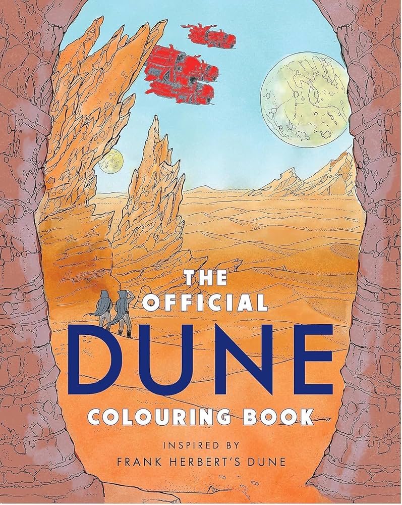 Publisher Orion Publishing Group - The Official Dune(Colouring Book) - Frank Herbert