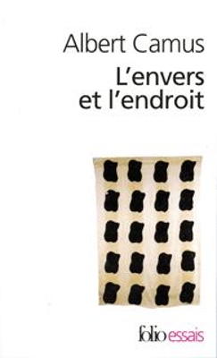 Publisher Folio - L'envers et l'endroit - Albert Camus