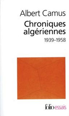 Publisher Folio - Chroniques Algeriennes - Albert Camus