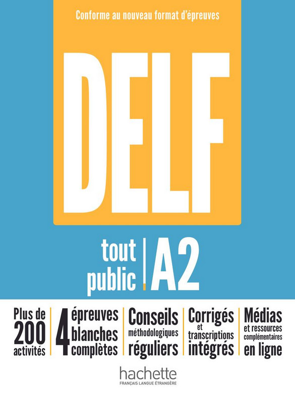 Publisher Hachette - DELF tout public (A2)(Nouveau format d'épreuve)