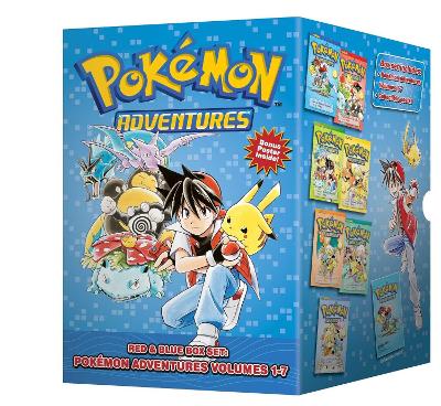 Publisher Viz Media - Pokemon Adventures Red & Blue Box Set (Set Includes Vols. 1-7) - Hidenori Kusaka