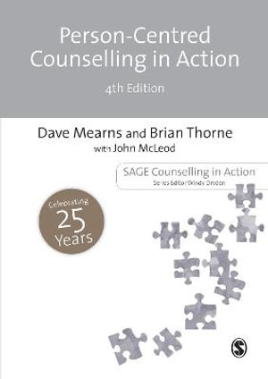 Publisher Sage - Person-Centred Counselling in Action - Dave Mearns, Brian Thorne, John McLeod