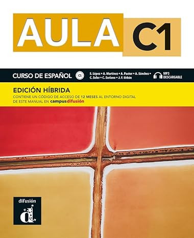 Publisher Difusion - Aula C1 Edición Hibrida -Libro del Alumno(Μαθητή)