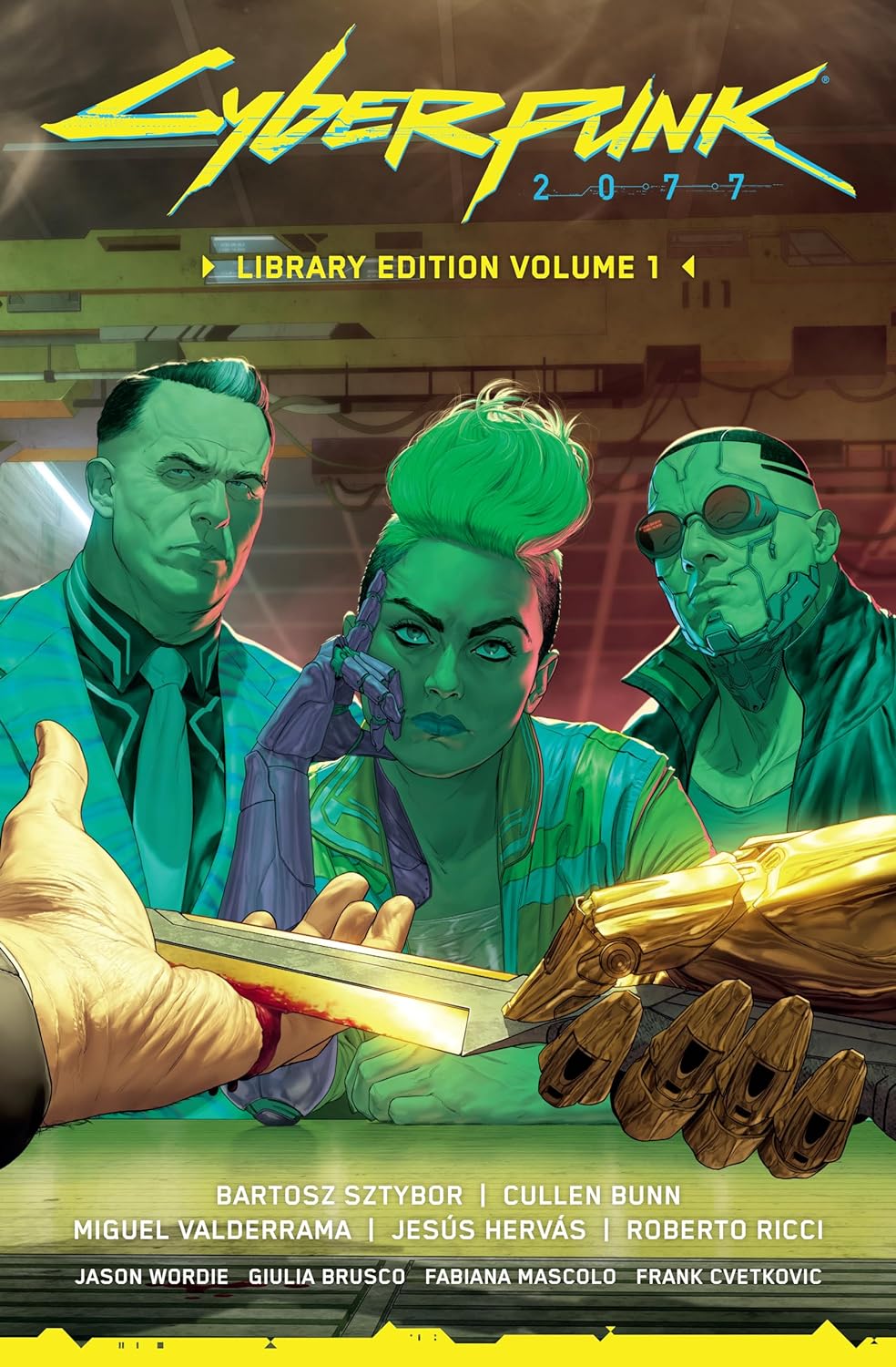 Publisher Dark Horse Comics - Cyberpunk 2077 (Library Edition Volume 1) - Cullen Bunn