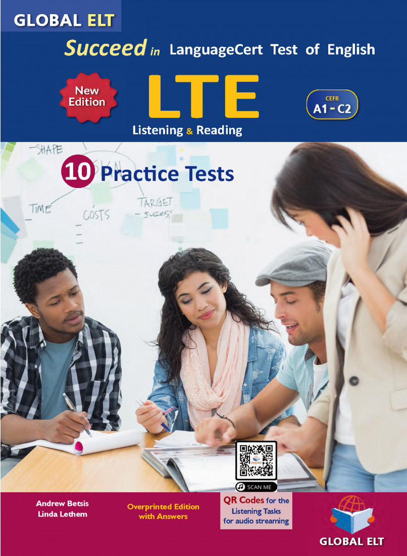 Publisher Betsis - Succeed in LTE LanguageCert Test of English - CEFR A1-C2 (10 Practice Tests) New Combined Edition - Teacher's Book(Καθηγητή)