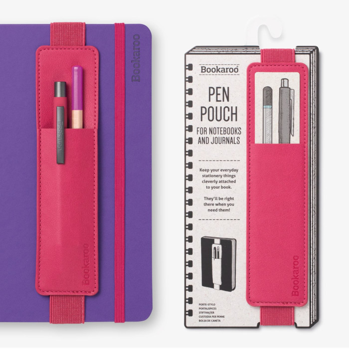 Στήριγμα Στυλό ''If Bookaroo Pouch'' Pink (40703)