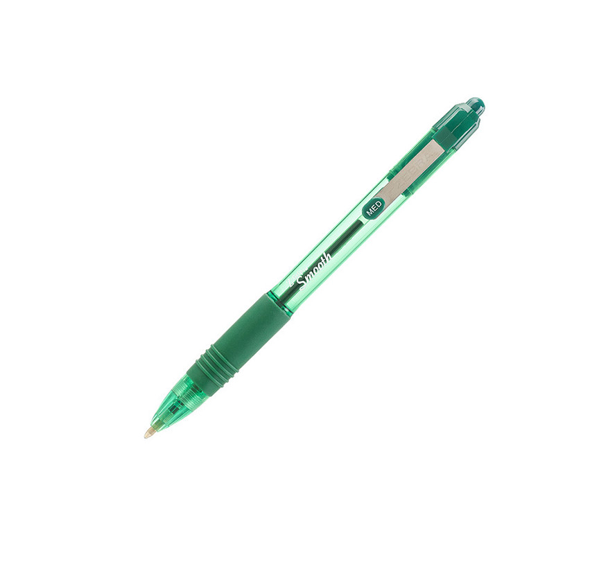 Zebra Στυλό  Z-Grip Smooth (Πράσινο μελάνι με κουμπί)