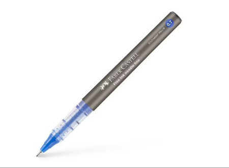 Faber Castell Στυλό Free Ink Roller βελόνα 0.7mm (Μπλε)