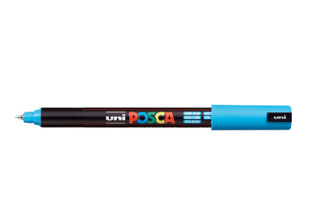 Posca(Uni-Ball) Μαρκαδόρος PC-1MR Ultra Fine 0.7mm (Γαλάζιο)