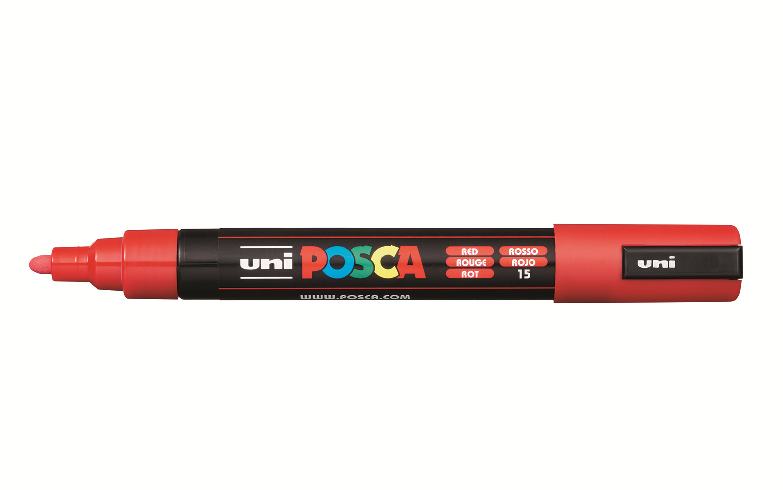 Uni Posca(Uni-Ball) Μαρκαδόρος PC-5M 1.8-2.5mm (Κόκκινο)