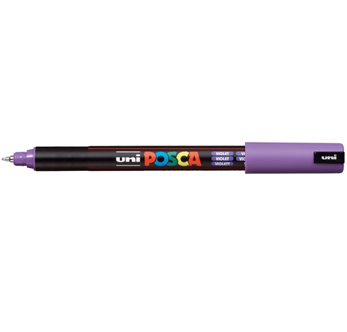 Posca(Uni-Ball) Μαρκαδόρος PC-1MR Ultra Fine 0.7mm (Μωβ)