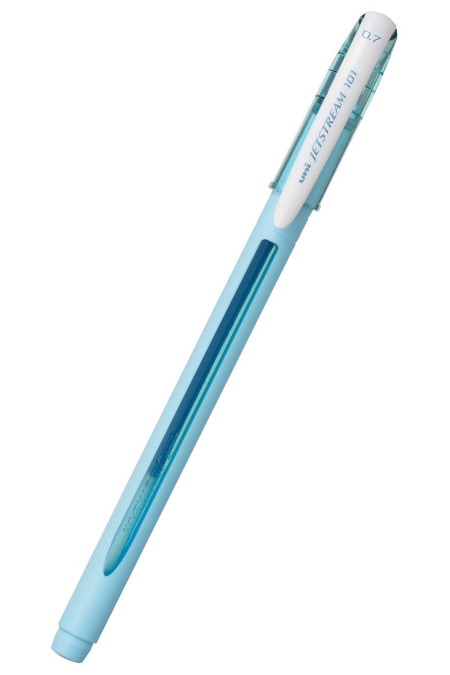 Uni-Ball Στυλό Διαρκείας 101FL Uni Jetstream 0.7mm (Sky Blue/Γαλάζιο)