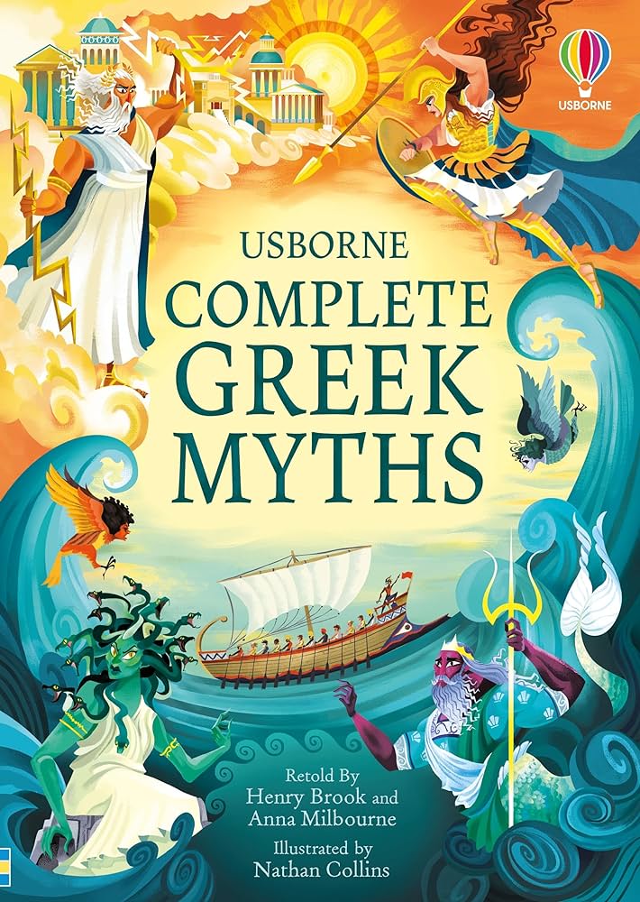 Publisher Usborne - Complete Greek Myths - Henry Brook