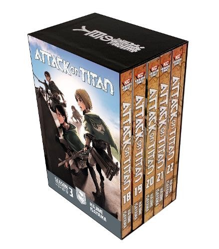 Publisher Kodansha - Attack On Titan Season 3 (Part 2) - Manga Box Set - Hajime Isayama