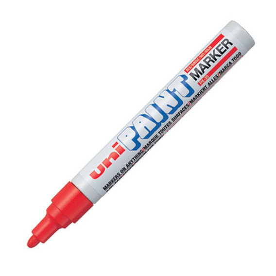 Uni Paint Μαρκαδόρος PX-20 Medium Fine 2.2-2.8mm (Κόκκινο)