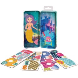 AS Company Μαγνητικό Παιχνίδι Κατασκευών Magnet Box Tins : Mermaid Princess​