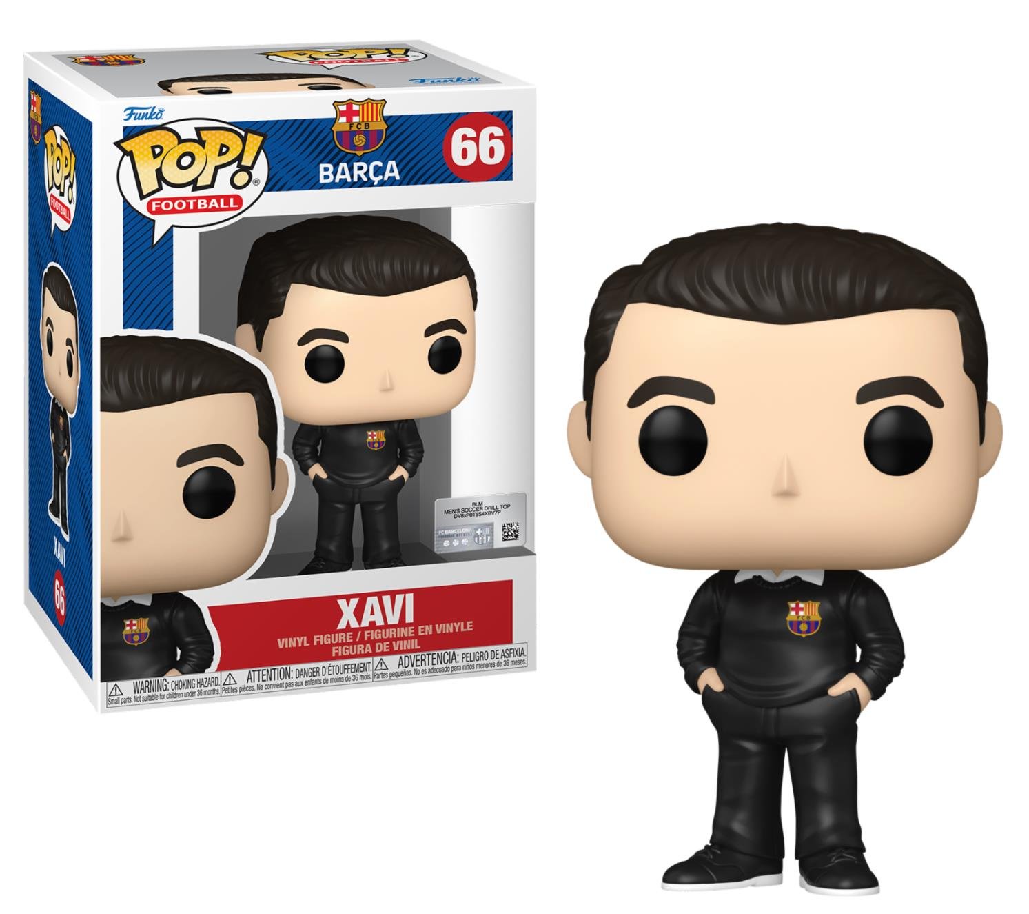 Funko Pop! Football:Barcelona (Xavi) -  #66 Vinyl Figure