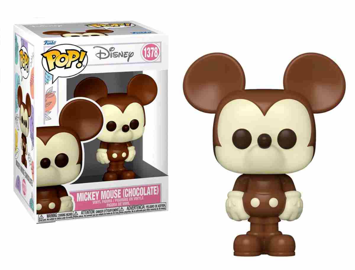 Funko Pop! Disney: Mickey Mouse (Chocolate) #1378 Vinyl Figure​