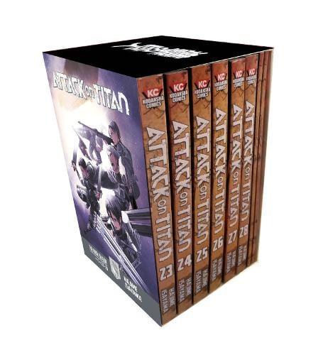 Publisher Kodansha - Attack on Titan The Final Season Part 1 Manga Box Set - Hajime Isayama