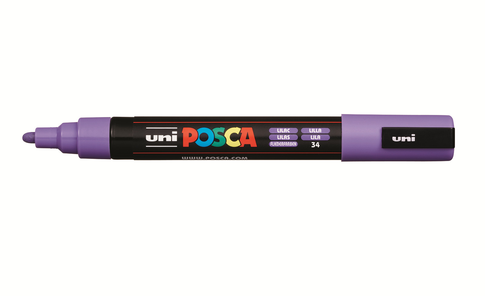 Uni Posca(Uni-Ball) Μαρκαδόρος PC-5M 1.8-2.5mm (Λιλά)