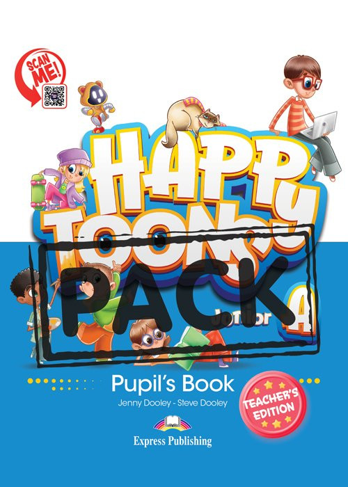 Express Publishing - HappyToons (Junior A) - Pupil's Book Teacher's Edition (with Pupil's DigiBooks App)(Βιβλίο Καθηγητή)