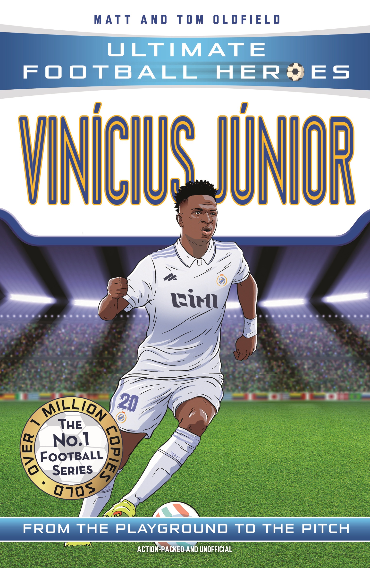 Publisher Bonnier Books - Vinícius Júnior (Ultimate Football Heroes) - Matt & Tom Oldfield