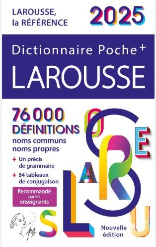 Publisher Larousse - Larousse Dictionnaire Poche Plus (2025)