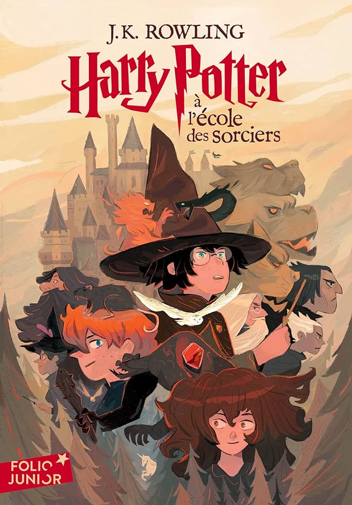 Publisher Gallimard - Harry Potter 1:Harry Potter à l'école des sorciers - J.K. Rowling