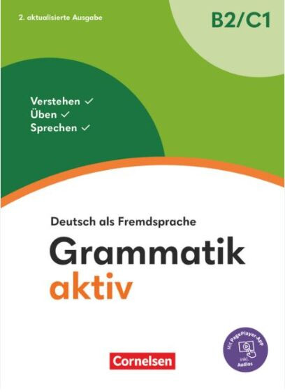 Cornelsen - Grammatik Aktiv (B2-C1) - Βιβλίο ασκήσεων γραμματικής με Online Audio (Έκδοση 2024)