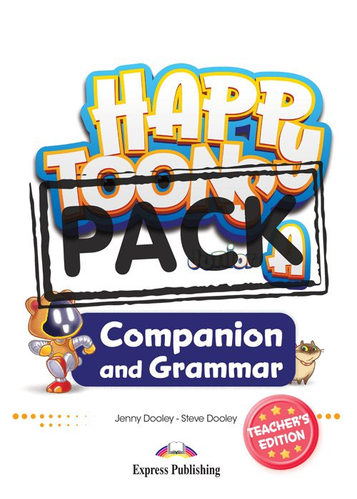 HappyToons (Junior A) -  Companion & Grammar Book Teacher's(with Companion & Grammar DigiBooks App)(Λεξιλόγιο & Γραμματική Καθηγητή)