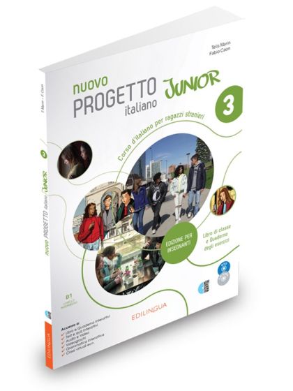 Εκδόσεις Edilingua - Nuovo Progetto italiano Junior 3 - Libro per insegnanti (Βιβλίο Καθηγητή)