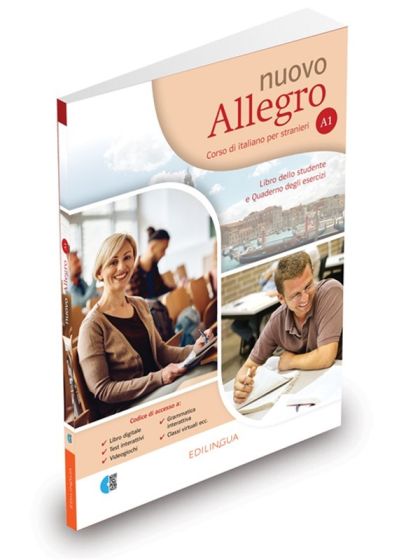 Εκδόσεις Edilingua - Nuovo Allegro A1 - Libro dello studente ed esercizi (Βιβλίο Μαθητή & Ασκήσεων Μαθητή)