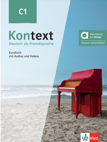 ​Εκδόσεις Klett - Kontext C1- Kursbuch mit Audios und Videos - Hybride Ausgabe allango (Βιβλίο Μαθητή)