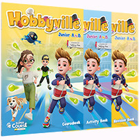 Εκδόσεις Super Course Publishing - Hobbyville Junior A to B - Πακέτο Μαθητή(+Revision Book)