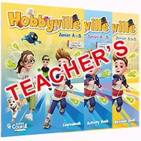 Εκδόσεις Super Course Publishing - Hobbyville Junior A to B - Πακέτο Καθηγητή (+Revision Book)