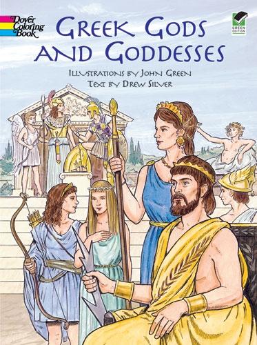 Publisher Dover - Greek Gods and Goddesses - John Green