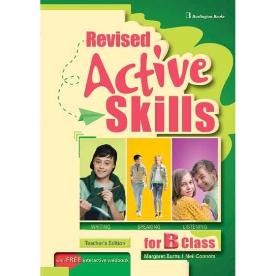 Εκδόσεις Burlington - Revised Active skills for B Class - Teacher's Book(Βιβλίο Καθηγητή)