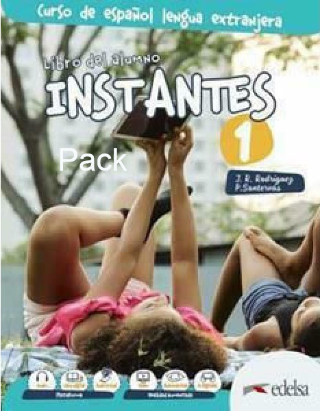 Instantes 1(A1) - Libro del alumno (Audio descargable)Pack Griego 2024  - Publisher Edelsa