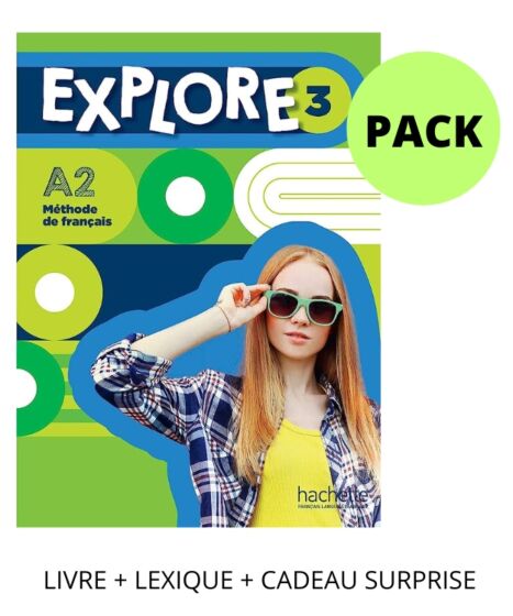 Super Pack Explore 3 (LE + LEXIQUE + CADEAU SURPRISE) - Hachette