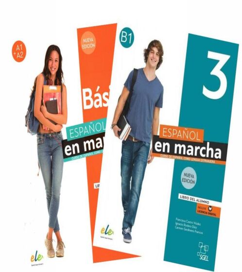 Publisher Sgel - Pack Espanol en Marcha 3º (A1- A2- Β1)