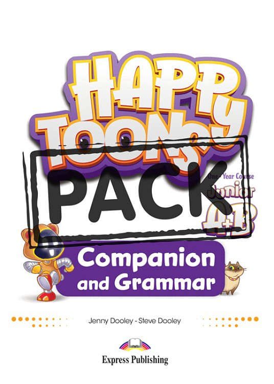 Express Publishing - HappyToons (One-Year Course Junior A+B) - Companion & Grammar Book (with Companion & Grammar DigiBooks App)(Λεξιλόγιο & Γραμματική Μαθητή)