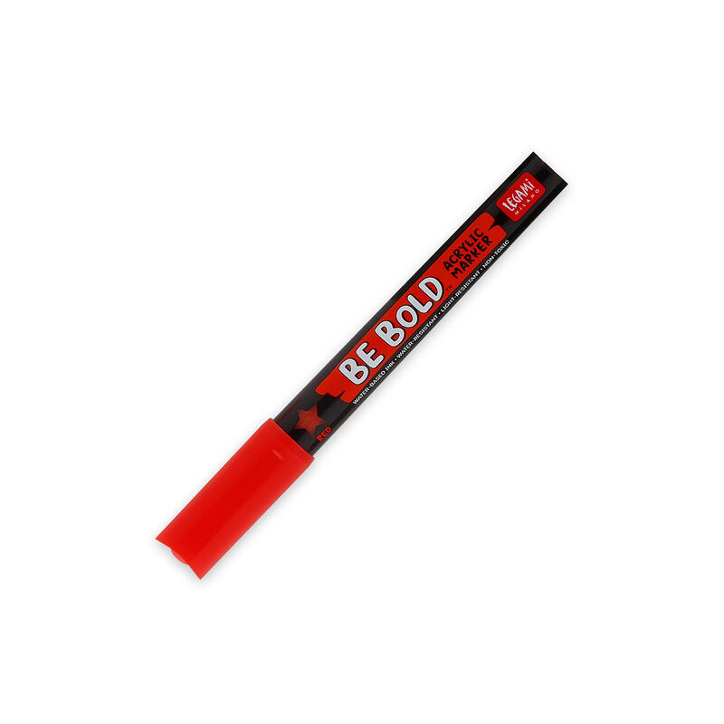 Legami Milano Acrylic Marker ''Be Bold'' 0.9-2mm (Red/Κόκκινο)