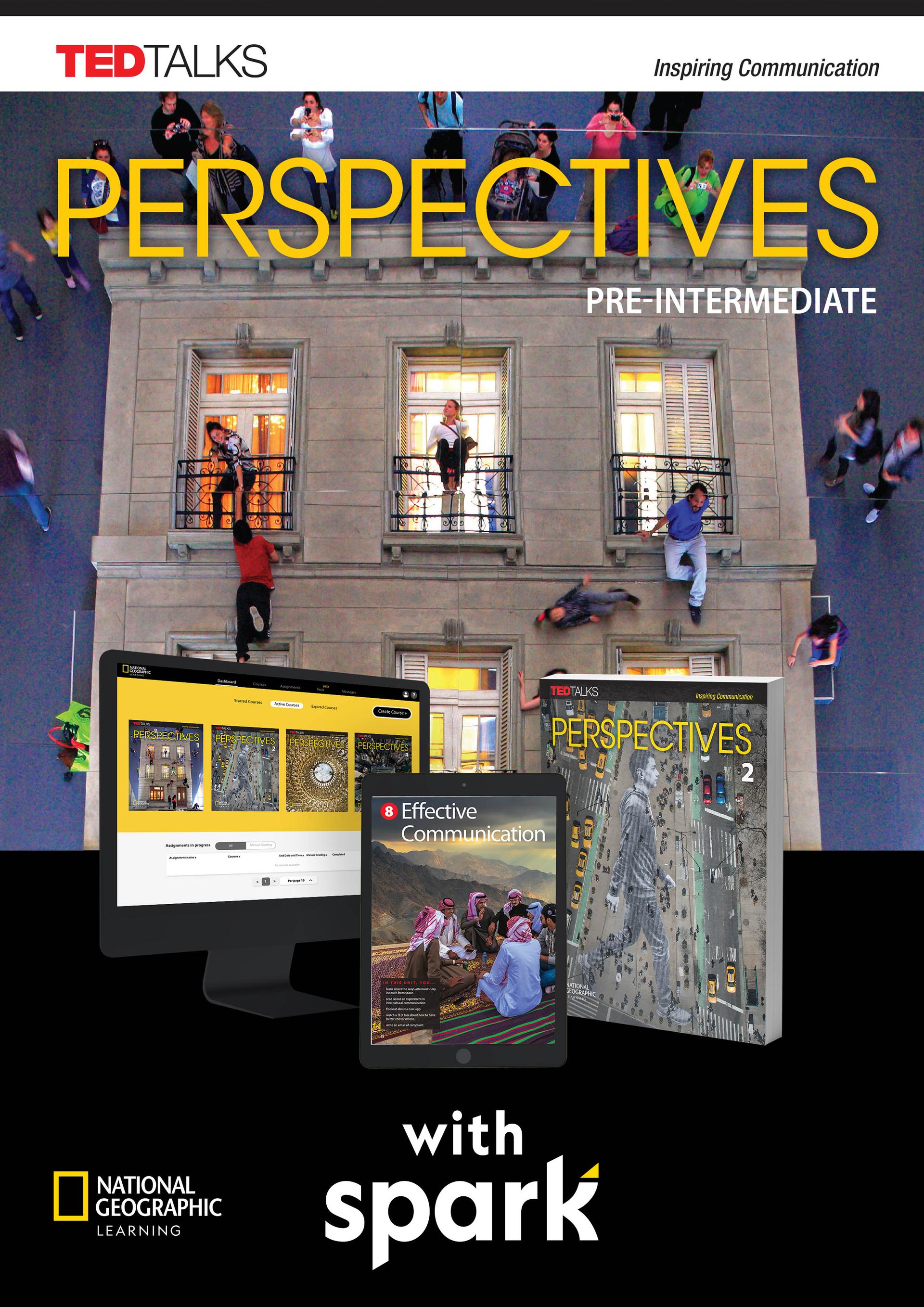 Perspectives Pre-Intermediate - Pack(Sb+Spark+wb+wordlist)British Edition - National Geographic Learning(Cengage)