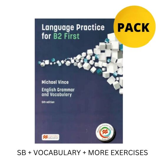 Publisher Macmillan - Language Practice for B2 First(Sb + Vocabuluary + More Exercises) 5th Edition N/E