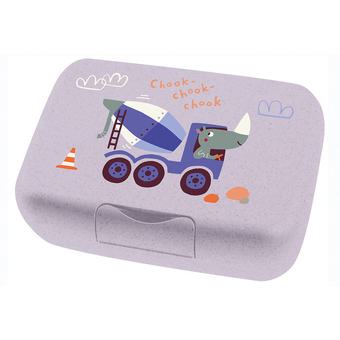 Κoziol Δοχείο Φαγητού /lunch box (organic grey trucks)