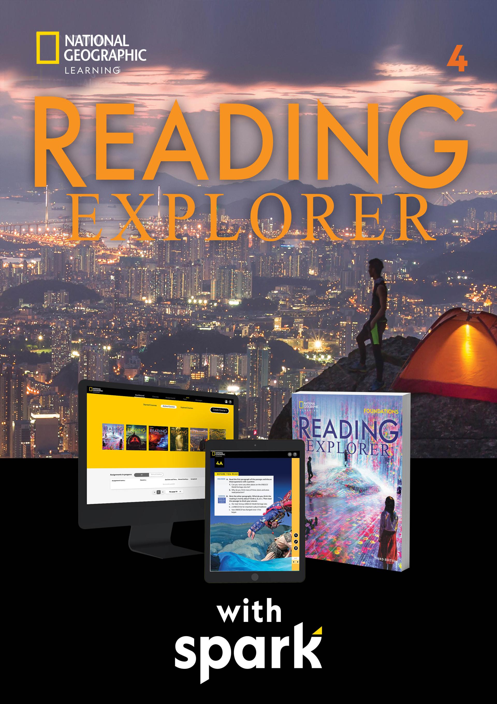 National Geographic Learning(Cengage) - Reading Explorer 4 - Student's Book(+Spark)(Βιβλίο Μαθητή) American 3rd Edition